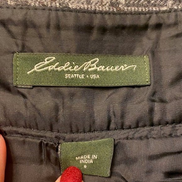 EDDIE BAUER Wool Blend Pencil Skirt - Picture 4 of 7